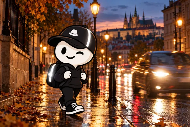 Jak být vidět za tmy: reflexní doplňky na podzim
