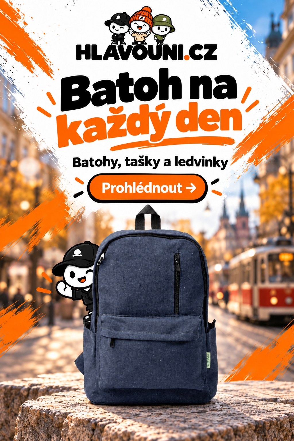 Hlavouni.cz: batohy, tašky a ledvinky