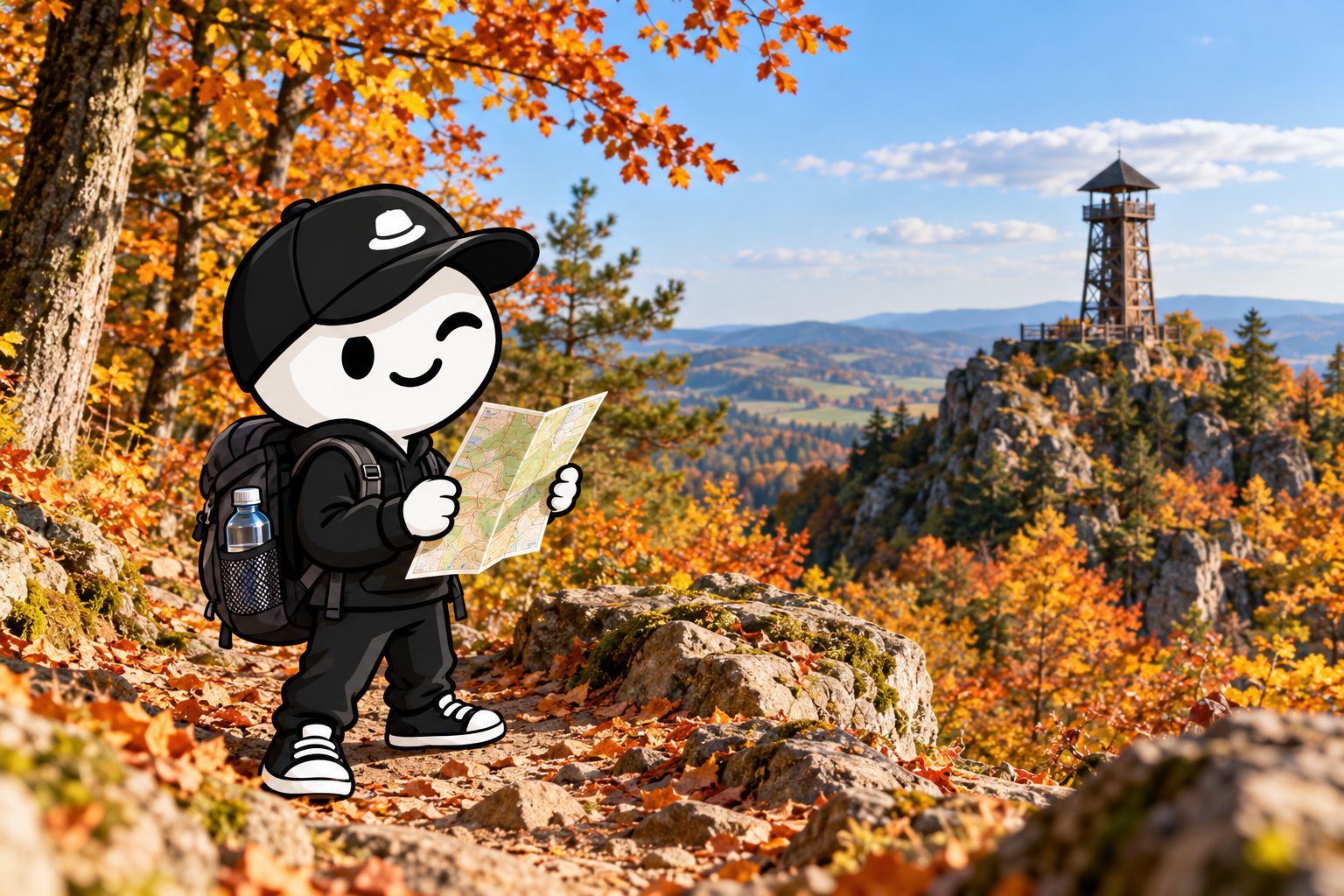 Batoh na podzimní výlet: jak velký vybrat a co do něj sbalit